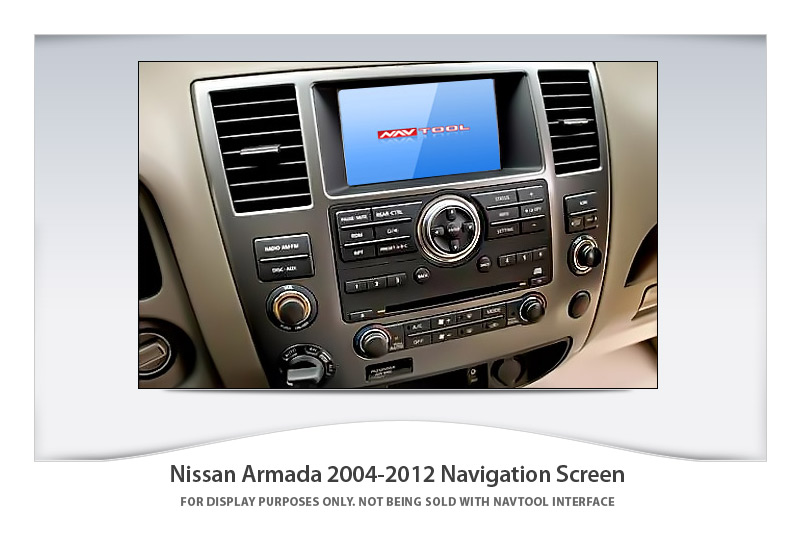 Nissan armada video interface #4