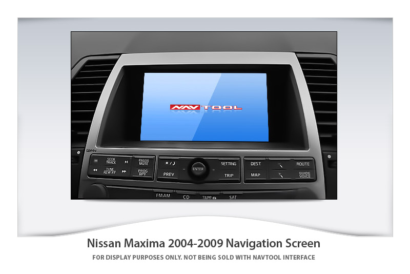 2002 Nissan maxima factory navigation