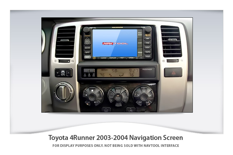 2004 toyota 4runner navigation system #5